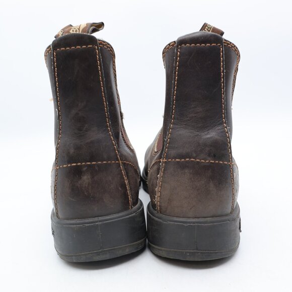 Blundstone Originals 500 Boots Mens US 10 / UK 9 Brown Leather Chelsea Pull On - Picture 4 of 11